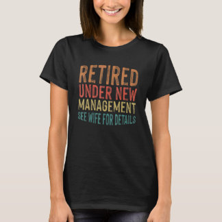 Ruhestand Frauen Männer Im Ruhestand Vintage Aussc T-Shirt