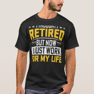 Ruhestand Frauen Männer Rentner Vintage Ausscheid T-Shirt