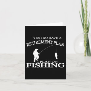 Ruhestand Funny Fishing T-Shirt Remüde Fisherman T Karte