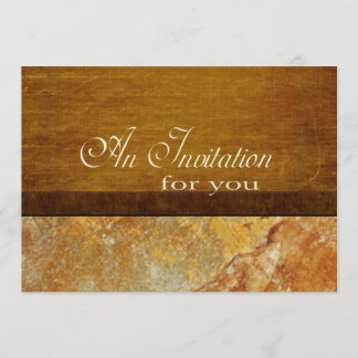 Ruhestand für Holz und Stone Business Führungskraf Einladung