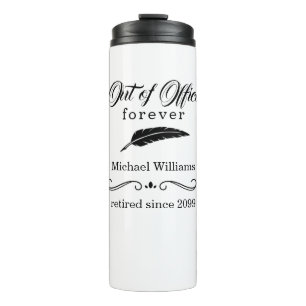 Ruhestand für immer außerhalb des Amtes Elegant Vi Thermosbecher