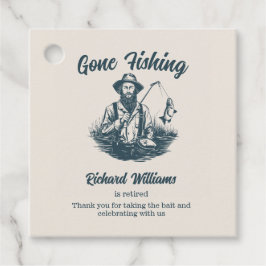 Ruhestand Gan Fishing Remüde Fisherman Vintag Geschenkanhänger