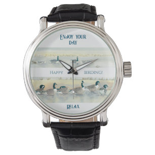Ruhestand Genießen Sie Ihren Day Bird Lover Watch Armbanduhr