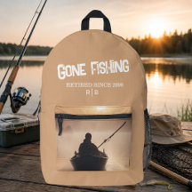 Ruhestand Gone Fishing Sonnenaufgang Rentner Angle