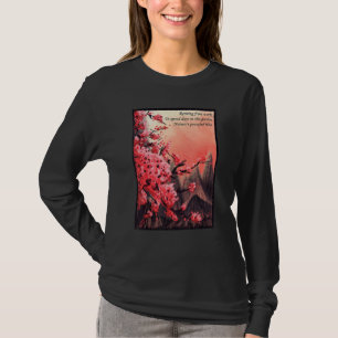Ruhestand Haiku über Gartenbau und Natur T-Shirt
