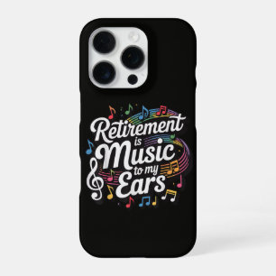 Ruhestand ist Musik für meine Ohren iPhone 16 Pro Hülle