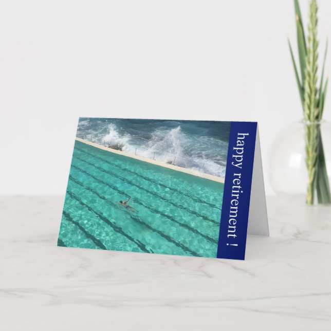 Ruhestand Karte (Vorderseite)