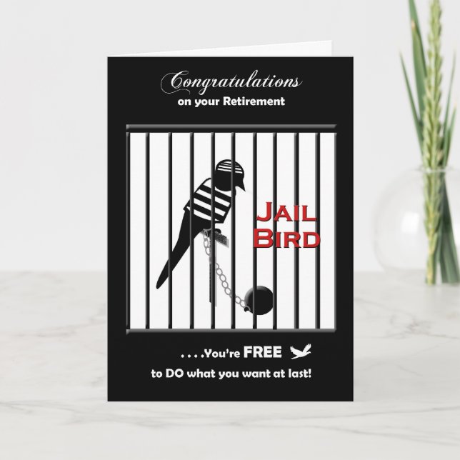 Ruhestand Karte (Vorderseite)