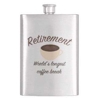 Ruhestand: Längste Kaffeepause der Welt Flachmann
