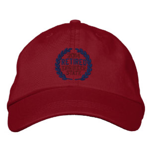 Ruhestand Laurels Personalisieren Sie es! bestickt Bestickte Baseballkappe