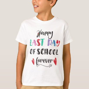 Ruhestand letzten Schultag für immer wieder ermüde T-Shirt