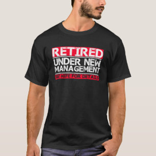 Ruhestand Männer Vater Ruheständler Party Humor T-Shirt