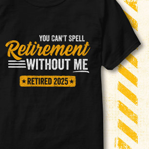 Ruhestand ohne mich Vintage lustig im Ruhestand 20 T-Shirt