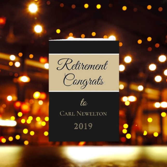 Ruhestand! Perfekte, individuell angepasste Renten Karte (Von Creator hochgeladen)