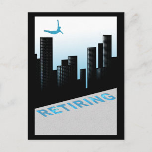 Ruhestand Postkarte