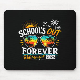 Ruhestand Rentner 2026 Pensionierter Lehrer Mousepad