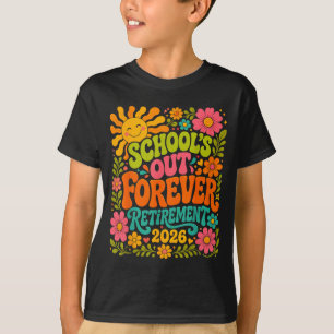 Ruhestand Rentner 2026 Pensionierter Lehrer T-Shirt