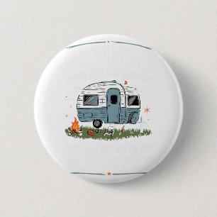 Ruhestand Rentner Lustig Camper Camping  Button