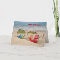 Ruhestand Sonnenbrille Beach Chair Reflektion