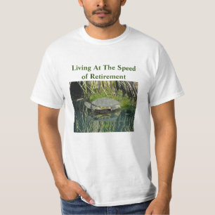 Ruhestand Spaß Foto Turtle Lake Naturerlebnis T-Shirt