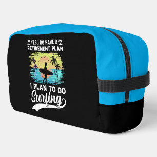 Ruhestand: Surfen und Sonnenuntergänge Waschbeutel