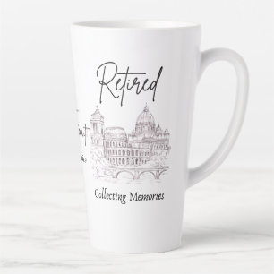 Ruhestand-Tasse Geschenk für Reisende Milchtasse