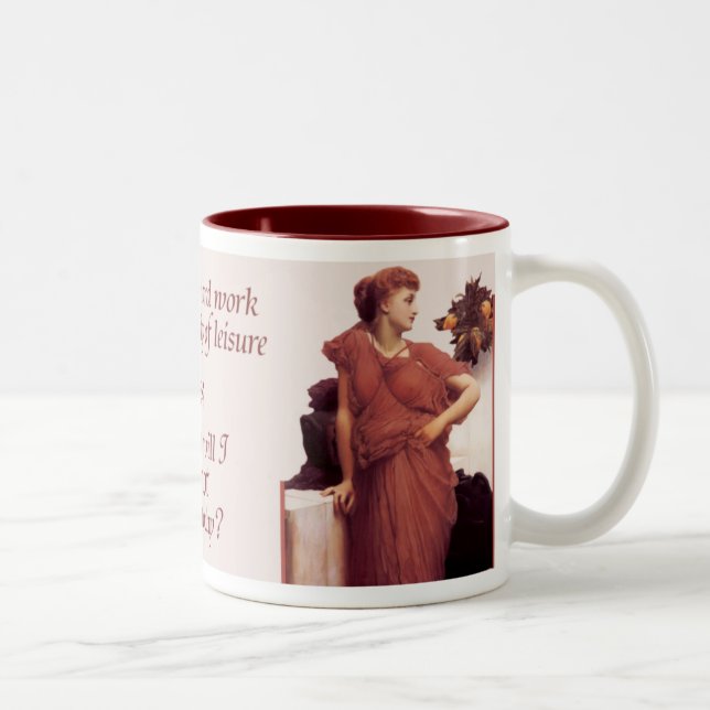 Ruhestand Zweifarbige Tasse (Rechts)