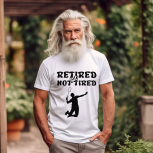 Ruheständige, aber nicht müde Altersversorgung Bad T-Shirt