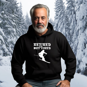 Ruheständige, aber nicht müde Ruhestand Skivergnüg Hoodie