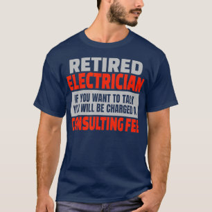 Ruheständischer Electric Funny Retirement Party S T-Shirt