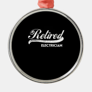 Ruheständischer Elektro-Party-Geschenk Ornament Aus Metall