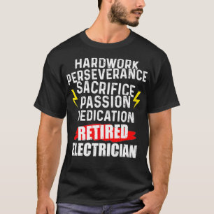 Ruheständischer Elektrokram Funny Retirement T-Shirt
