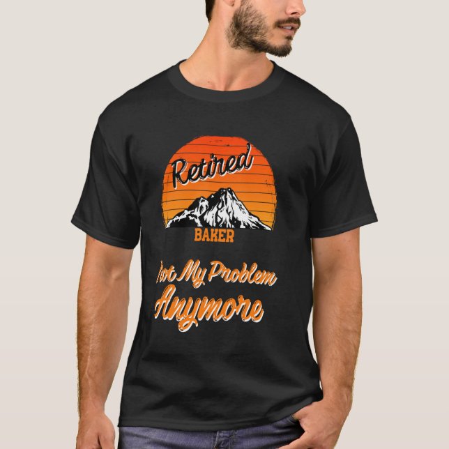 Ruheständler nicht mein Problem T-Shirt (Vorderseite)