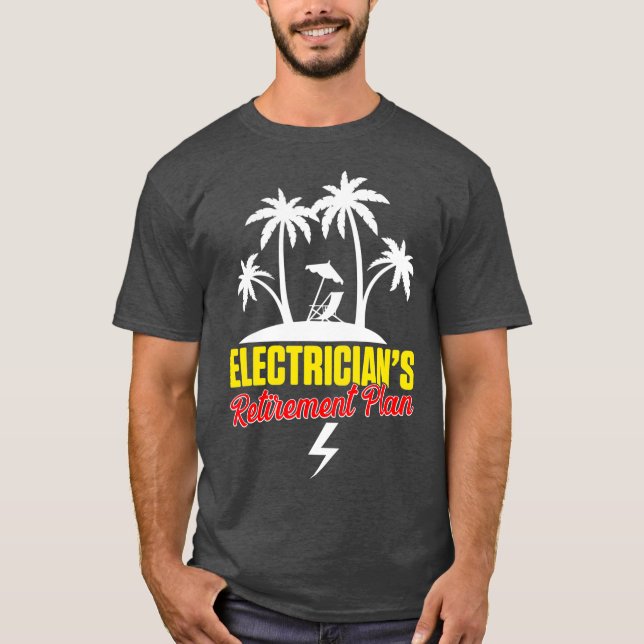 Ruheständler Plan Funny Retirement T-Shirt (Vorderseite)