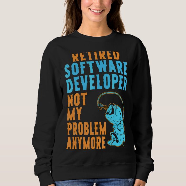 Ruheständler von Software-Software Sweatshirt (Vorderseite)