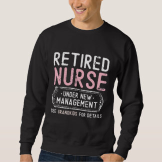Ruheständlerin unter neuem Management Siehe Grandk Sweatshirt