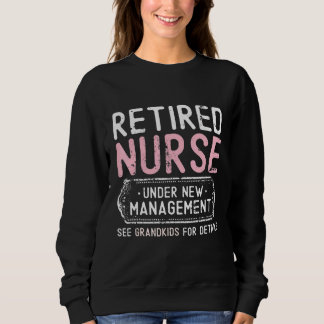 Ruheständlerin unter neuem Management Siehe Grandk Sweatshirt