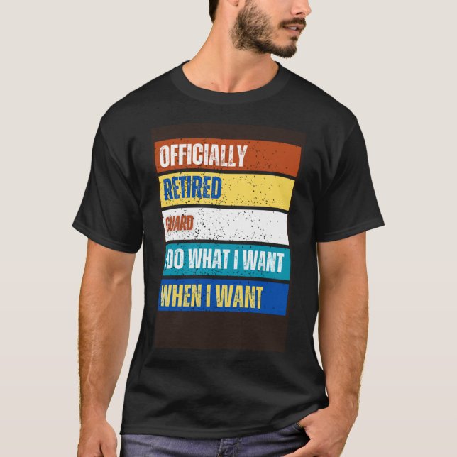 Ruheständlerwacht T-Shirt (Vorderseite)