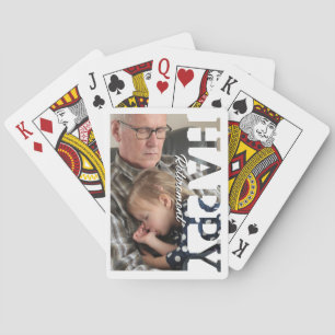 Ruhestands-Foto-Spielkarten Personalisierte Ruhe Spielkarten