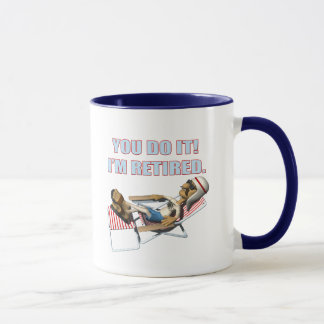 Ruhestands-Geschenke und Ruhestands-T - Shirts Tasse