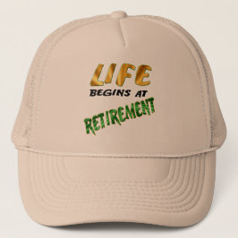 Ruhestands-Geschenke und Ruhestands-T - Shirts Truckerkappe