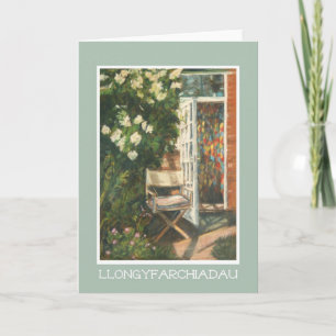 Ruhestands-Glückwunsch-Karte: Waliser-Gruß Karte