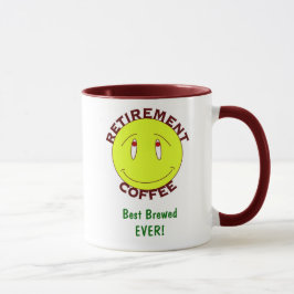 Ruhestands-Kaffee - Tasse