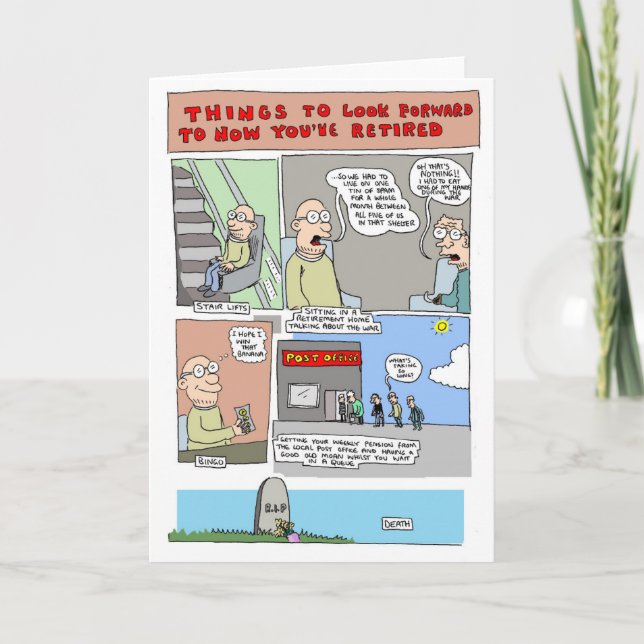 Ruhestands-Karte durch Sam Backhouse Karte (Vorderseite)