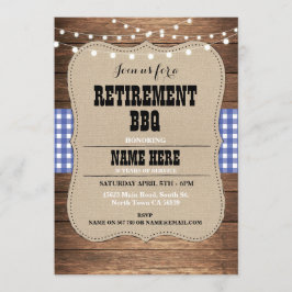 Ruhestands-laden Einladung pensionierte Party