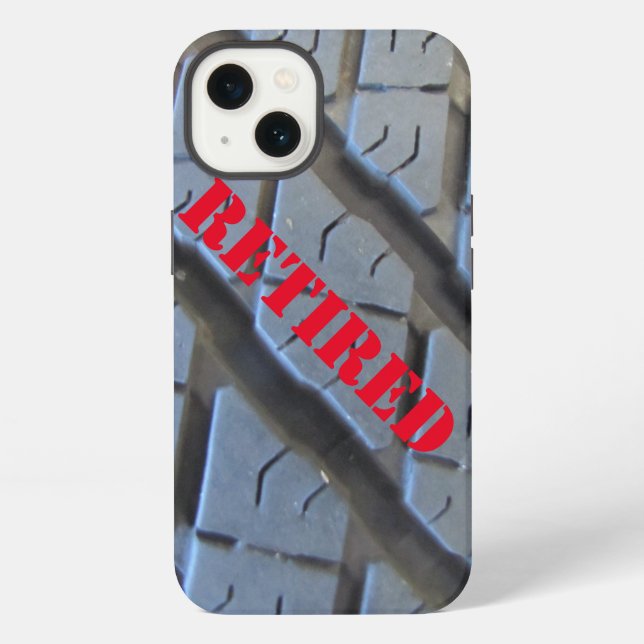 Ruhestands-Rauh-iPhone-Hülle iPhone Hülle (Rückseite)