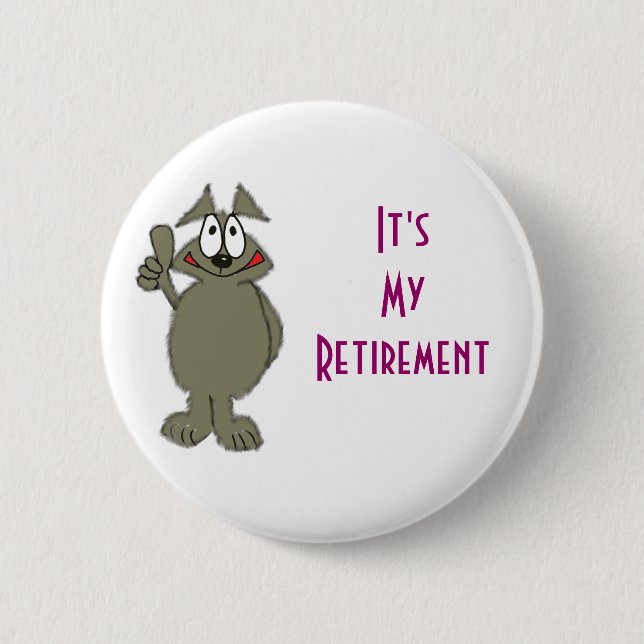 Ruhestandsabzeichen Button (Vorderseite)
