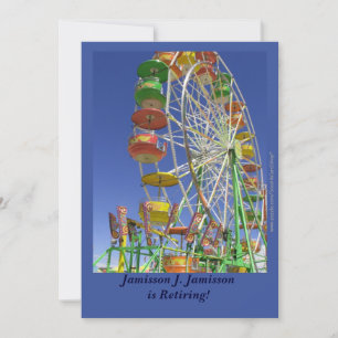 Ruhestandsankündigung, Riesenrad Ankündigung