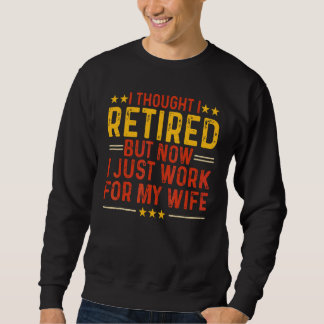 Ruhestandsdesigns Männer Papa Junggesellenabschied Sweatshirt