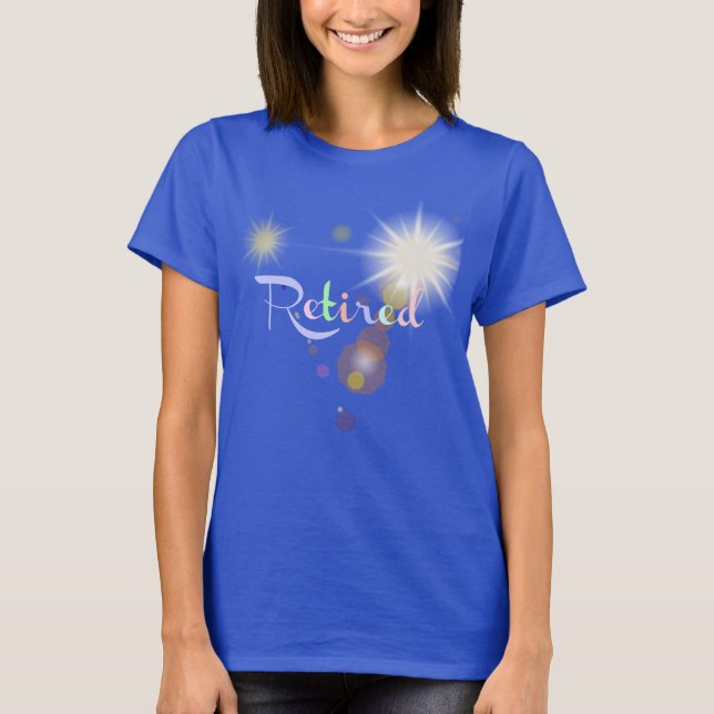 Ruhestandsfeier T-Shirt (Vorderseite)